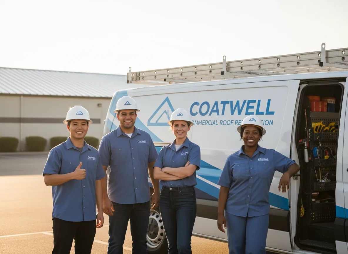 Commercial roof coating company in The Plains, VA